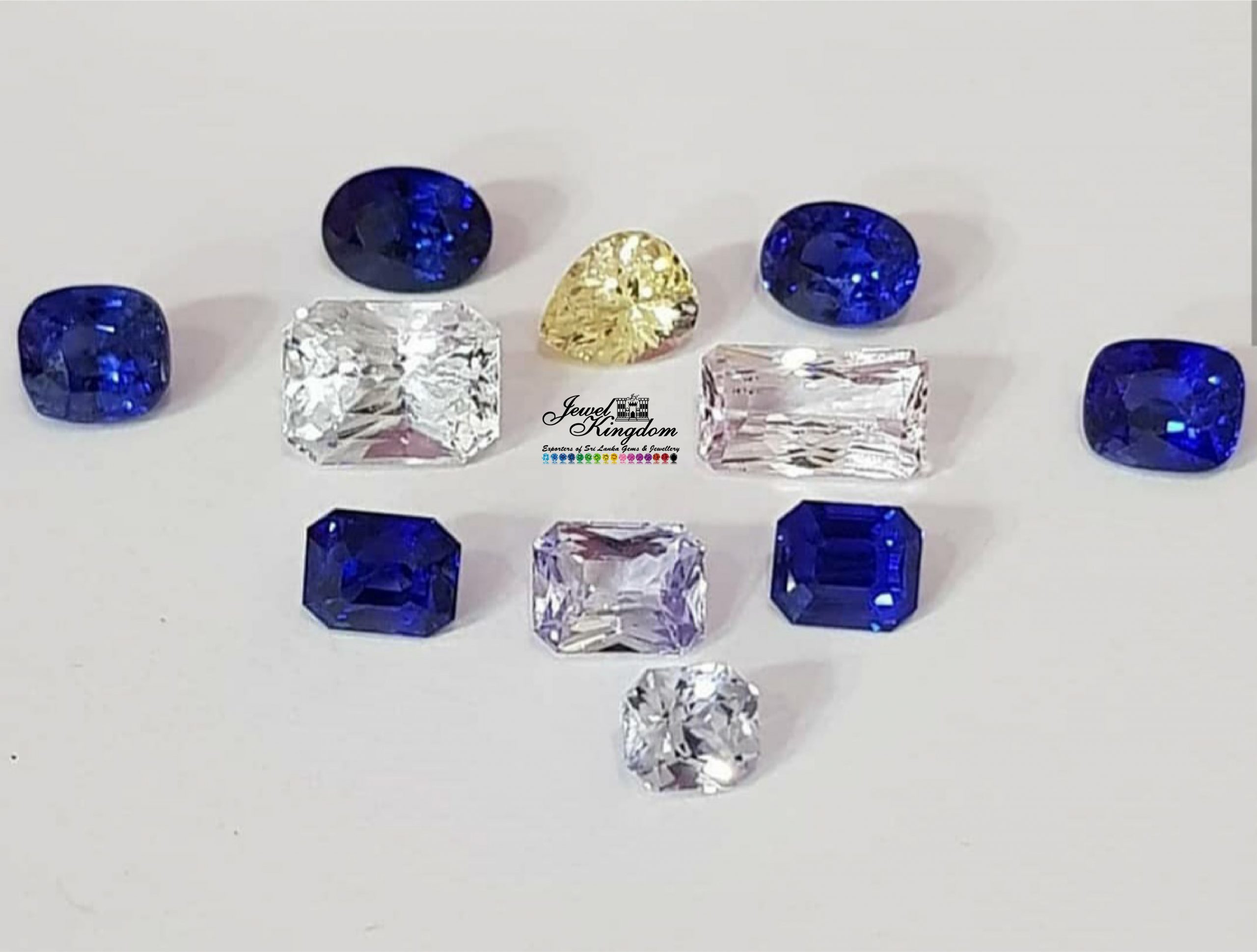 Blue Sapphire n White Sapphire