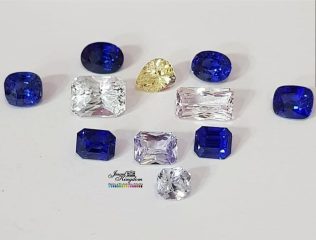 Blue Sapphire n White Sapphire